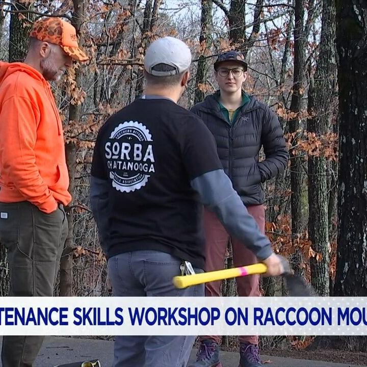 Sorba Chattanooga hosts trail maintenance workshop on Raccoon Mountain